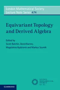 Equivariant Topology and Derived Algebra_cover
