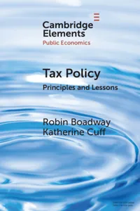 Tax Policy_cover