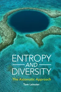 Entropy and Diversity_cover