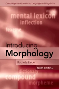 Introducing Morphology_cover