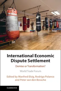 International Economic Dispute Settlement_cover