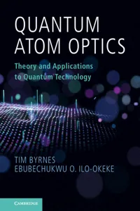 Quantum Atom Optics_cover