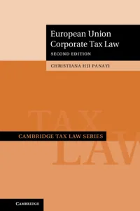 European Union Corporate Tax Law_cover