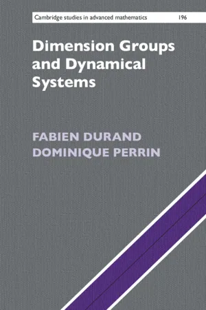 Dimension Groups and Dynamical Systems