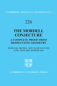 The Mordell Conjecture_cover