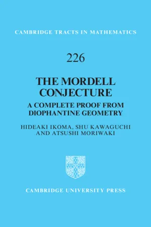 The Mordell Conjecture
