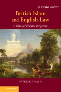 British Islam and English Law_cover