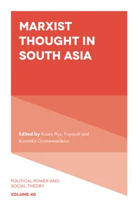 Marxist Thought in South Asia_cover