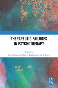 Therapeutic Failures in Psychotherapy_cover
