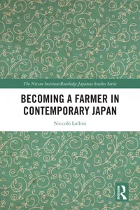 Becoming a Farmer in Contemporary Japan_cover