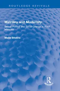 Matriliny and Modernity_cover