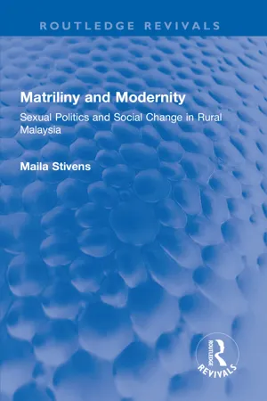 Matriliny and Modernity