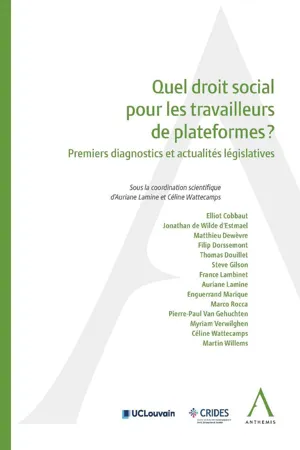 Quel droit social pour les travailleurs de plateformes ?