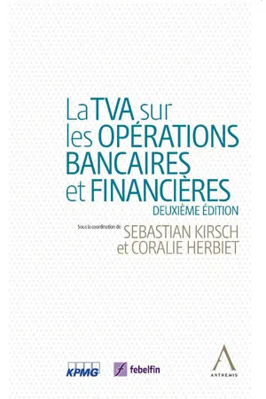 La TVA sur les opérations bancaires et financières