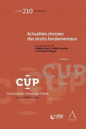 Actualités choisies des droits fondamentaux