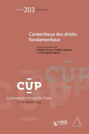 Contentieux des droits fondamentaux