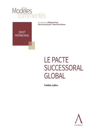 Le pacte successoral global