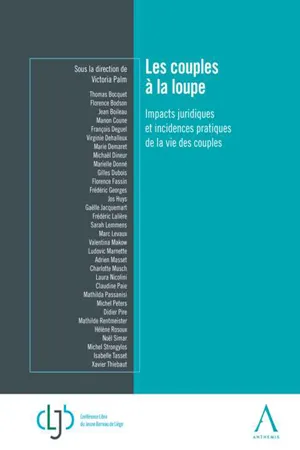 Les couples à la loupe