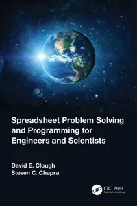 Spreadsheet Problem Solving and Programming for Engineers and Scientists_cover
