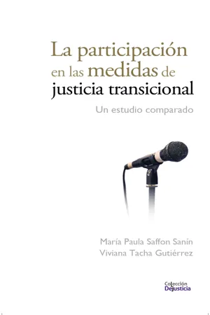 La participación en las medidas de justicia transicional