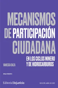 Mecanismos de participación ciudadana en los ciclos minero y de hidrocarburos_cover