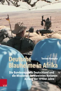 Deutsche Blauhelme in Afrika_cover