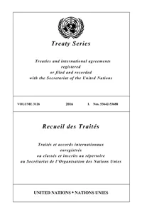 Treaty Series 3126 / Recueil des Traités 3126_cover