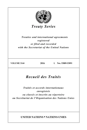 Treaty Series 3144 / Recueil des Traités 3144