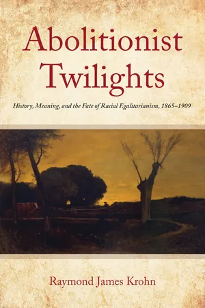 Book cover image for: Abolitionist Twilights