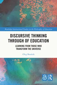 Discursive Thinking Through of Education_cover