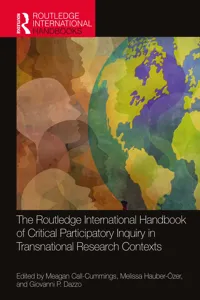 The Routledge International Handbook of Critical Participatory Inquiry in Transnational Research Contexts_cover