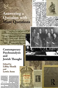 Contemporary Psychoanalysis and Jewish Thought_cover