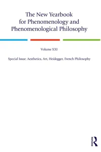 The New Yearbook for Phenomenology and Phenomenological Philosophy_cover