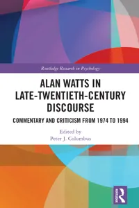 Alan Watts in Late-Twentieth-Century Discourse_cover