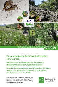 Das europäische Schutzgebietssystem Natura 2000 Band 2.2 Lebensraumtypen_cover