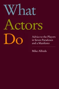 What Actors Do_cover