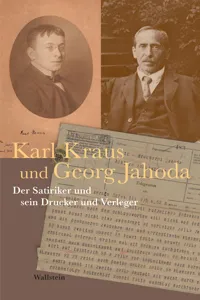 Karl Kraus und Georg Jahoda_cover