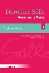 Gesammelte Werke Band 3: Stellvertretung_cover