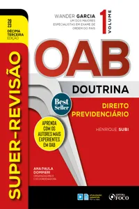 Super-Revisão OAB Doutrina - Direito Previdenciário_cover