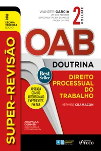Super-Revisão OAB Doutrina - Direito Processual do Trabalho_cover