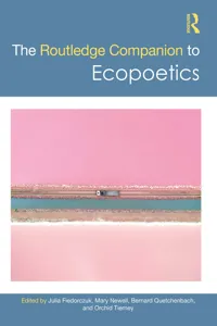 The Routledge Companion to Ecopoetics_cover