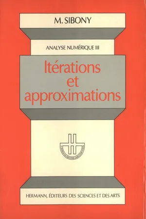 Analyse numérique. Tome III