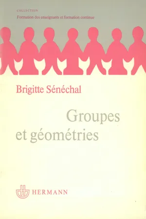 Groupes et géométries