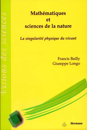 Mathématiques et sciences de la nature