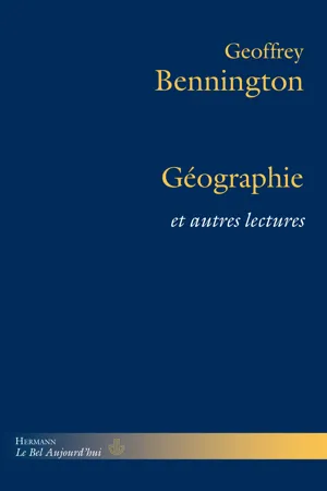 Géographie et autres lectures