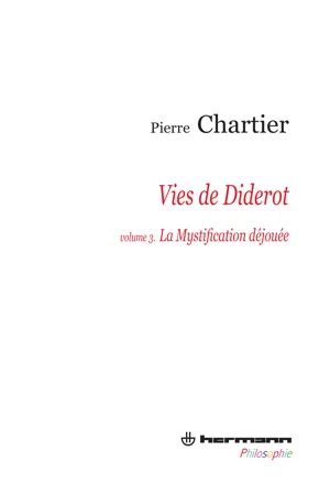 Vies de Diderot. Volume 3