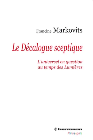 Le décalogue sceptique