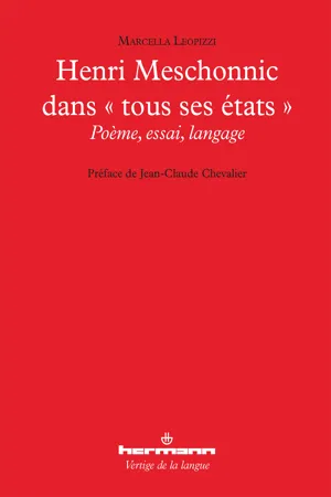 Henri Meschonnic "dans tous ses états"