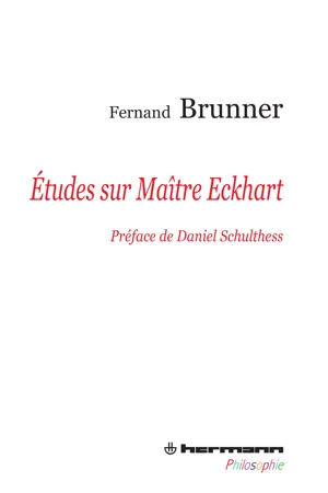 Études sur Maître Eckhart