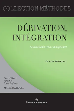 Dérivation, intégration